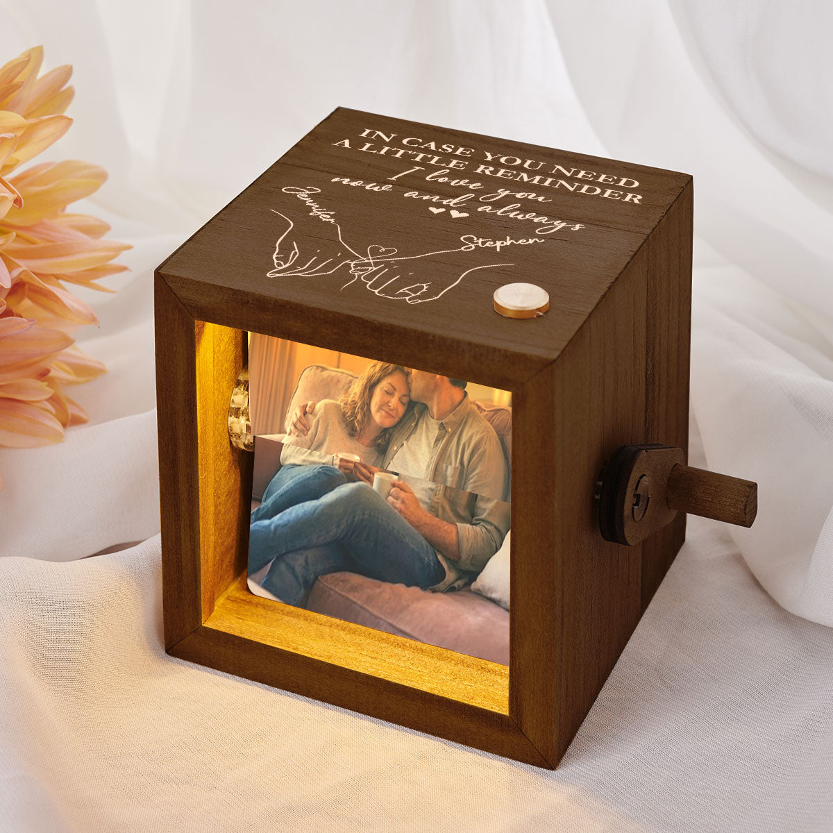 A Little Reminder - Personalized Photo Flipbook Animation Box