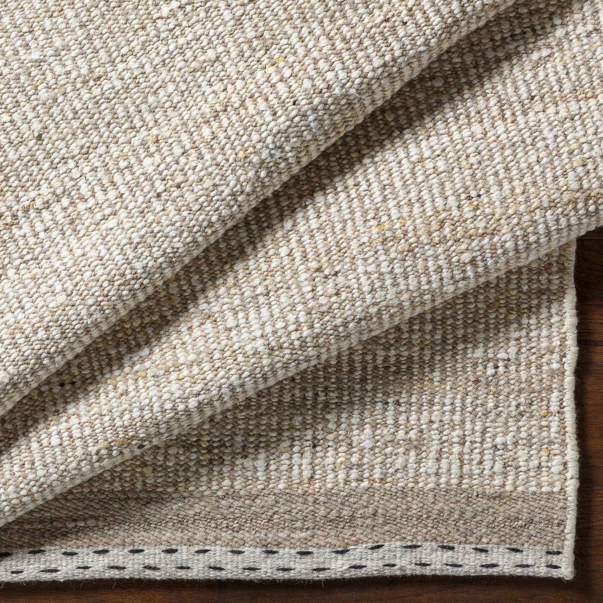 Manatal Flat Woven Wool Rug