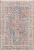 Akio Red & Blue Area Rug - Clearance