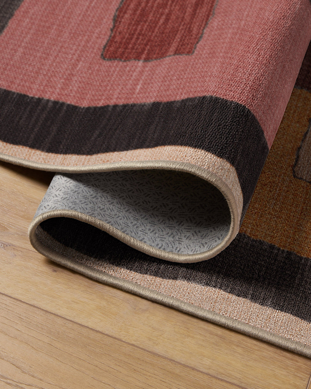 Modra Warm Brown Rug by Jungalow
