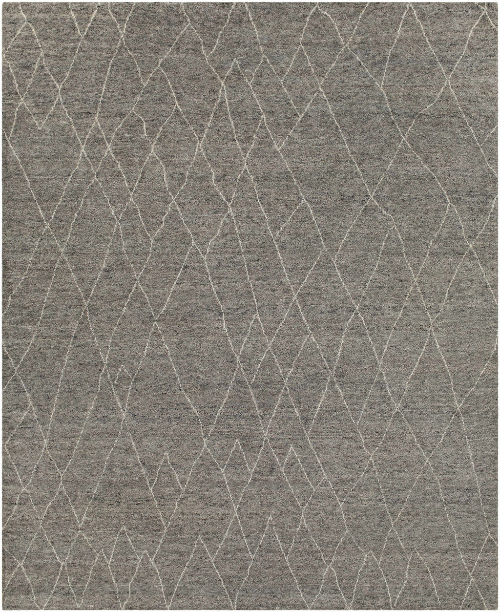 Molugan Gray Premium Wool Rug - Clearance