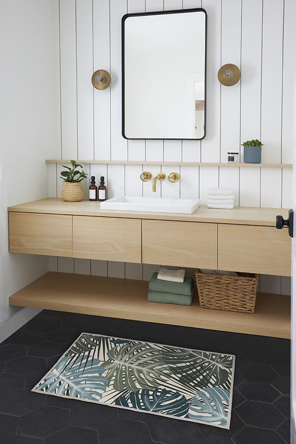 Monstera Jade Rug