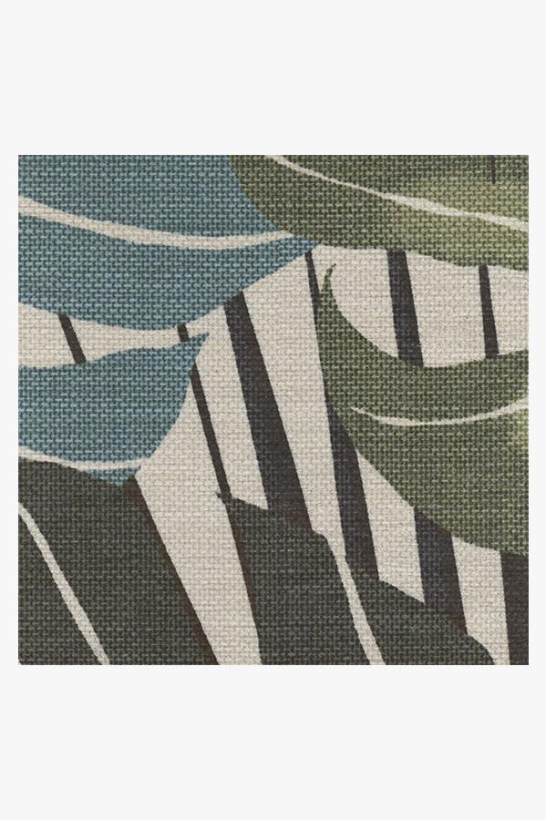 Monstera Jade Flatwoven Rug