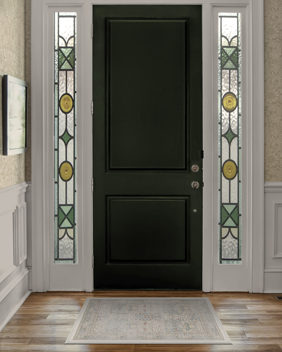 Blackthorn Ivory Rug by Morris & Co.