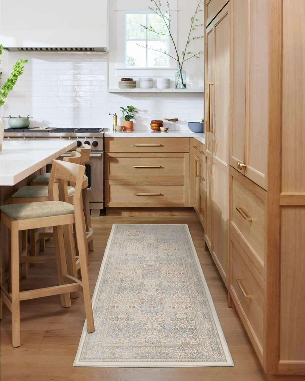 Blackthorn Ivory Rug by Morris & Co.