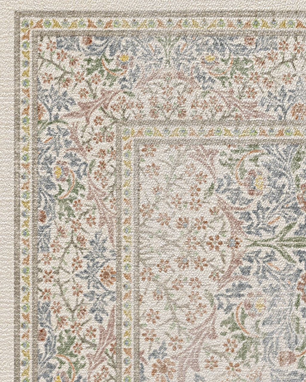 Blackthorn Ivory Rug by Morris & Co.