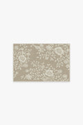 Mallow Flower Natural Stone Rug by Morris & Co.