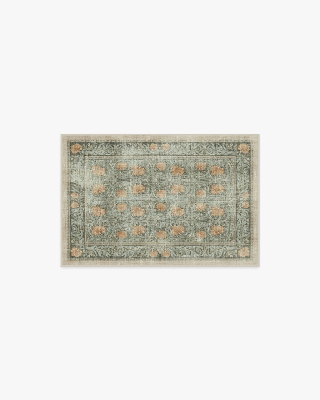 Pimpernel Jade Flatwoven Rug by Morris & Co.