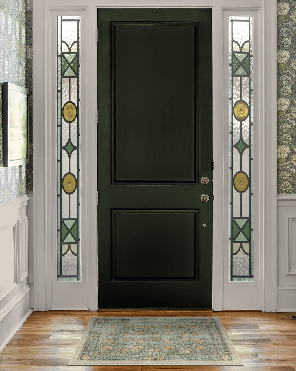Pimpernel Jade Rug by Morris & Co.