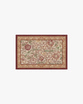 Pink & Rose Burgundy Flatwoven Rug by Morris & Co.