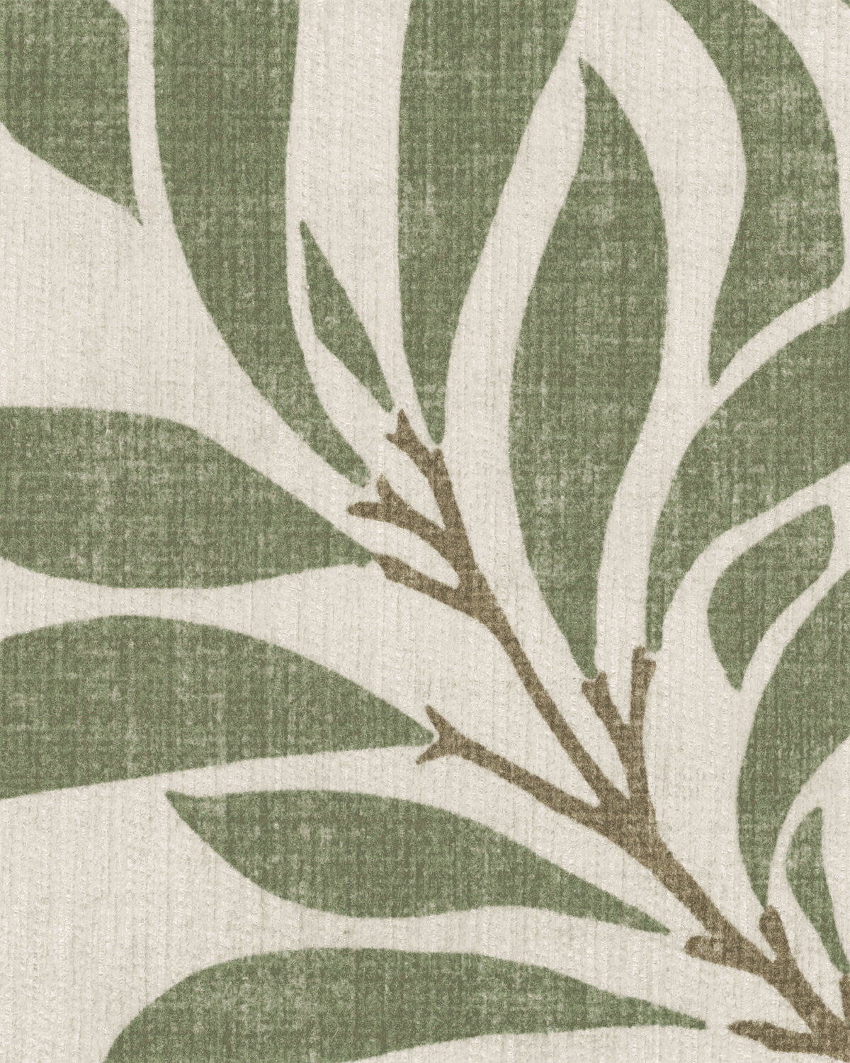 Pure Willow Boughs Green Flatwoven Rug by Morris & Co.