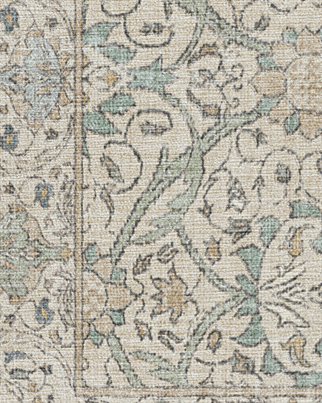 Montreal Natural Jade Flatwoven Rug by Morris & Co.