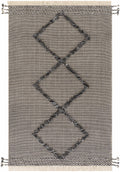 Mossman Brown Diamond High-Low Rug - Clearance