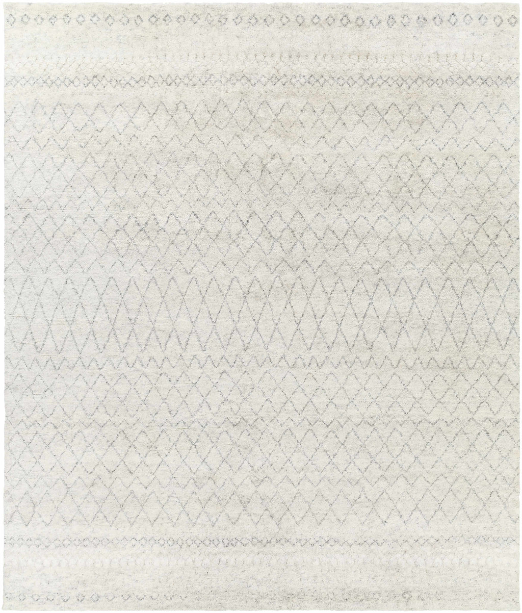 Mozon Handmade Faux Silk Area Rug - Clearance
