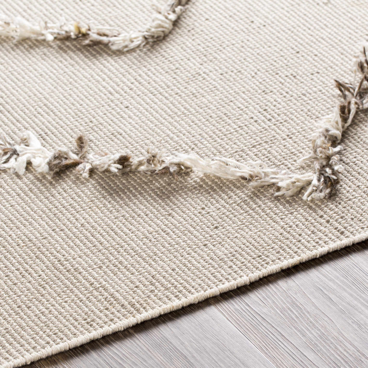 Marleston Taupe High-Low Rug - Clearance