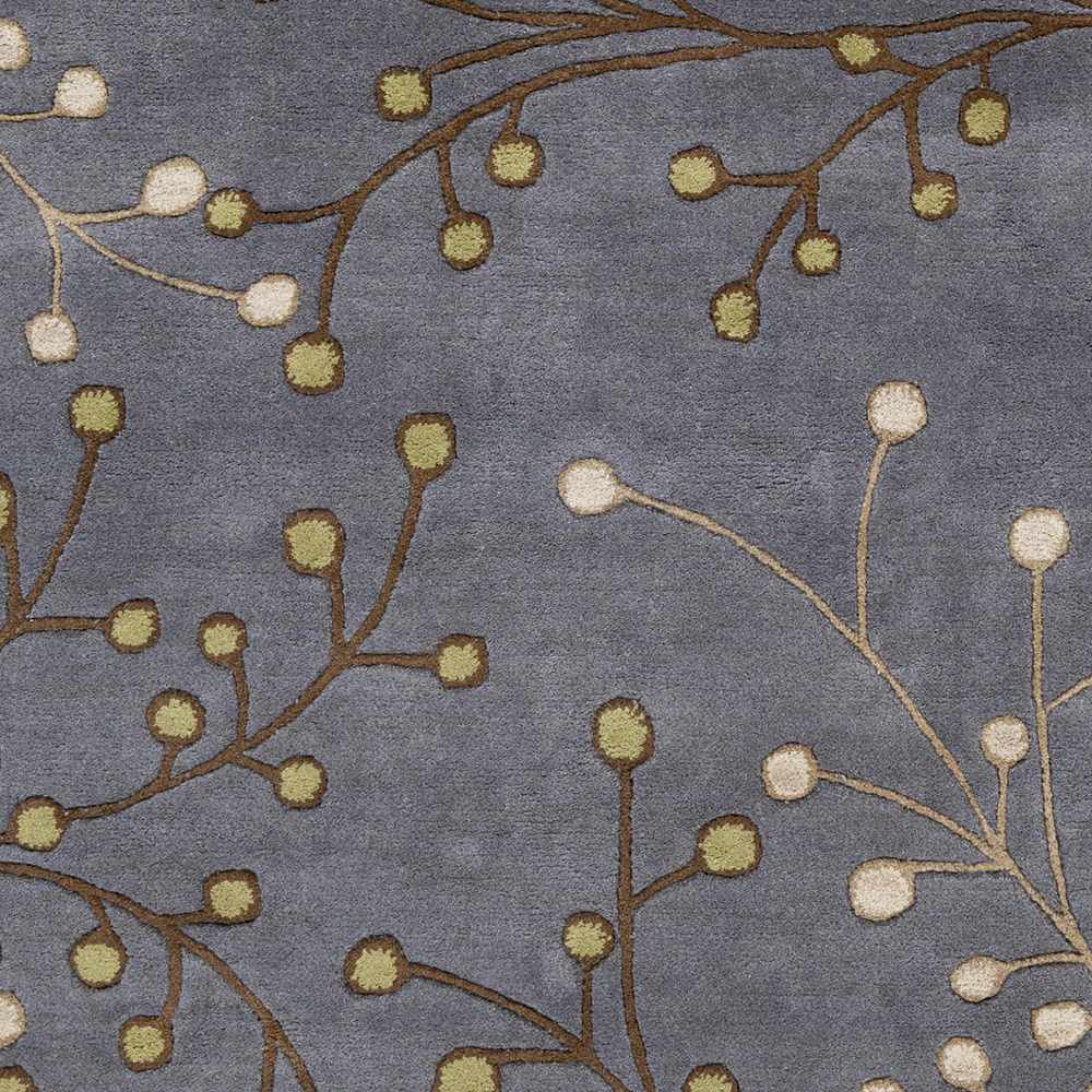 Elsu Brown Beige Wool Rug