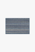 Multi Stripe Blue Rug