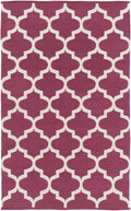 Muskogee Hand Woven Magenta Lattice Rug - Clearance