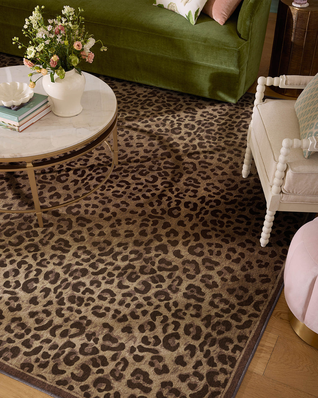 Namir Brown Flatwoven Rug