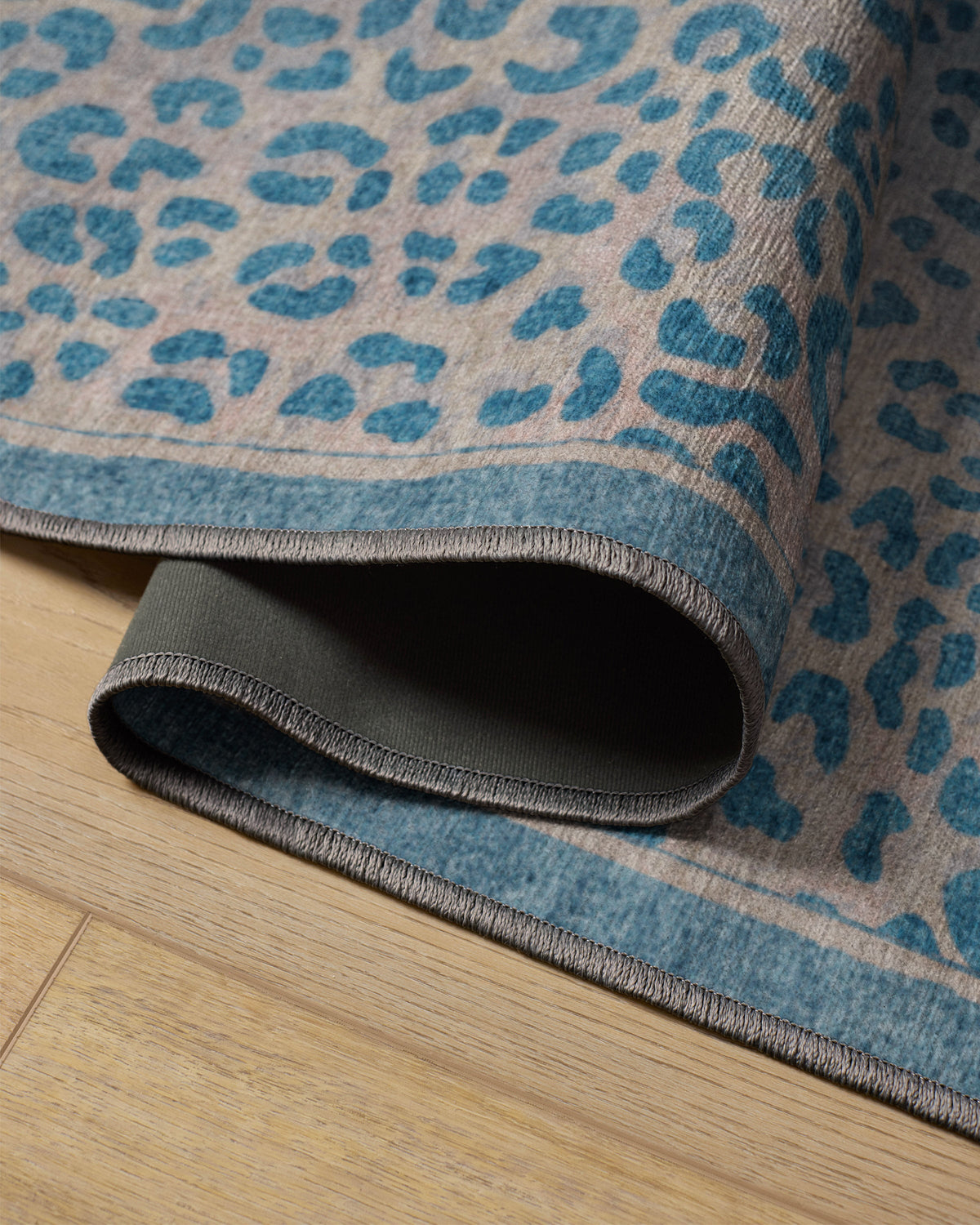 Namir Slate Blue Flatwoven Rug