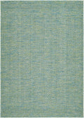 Nuela Green Outdoor Area Rug - Clearance