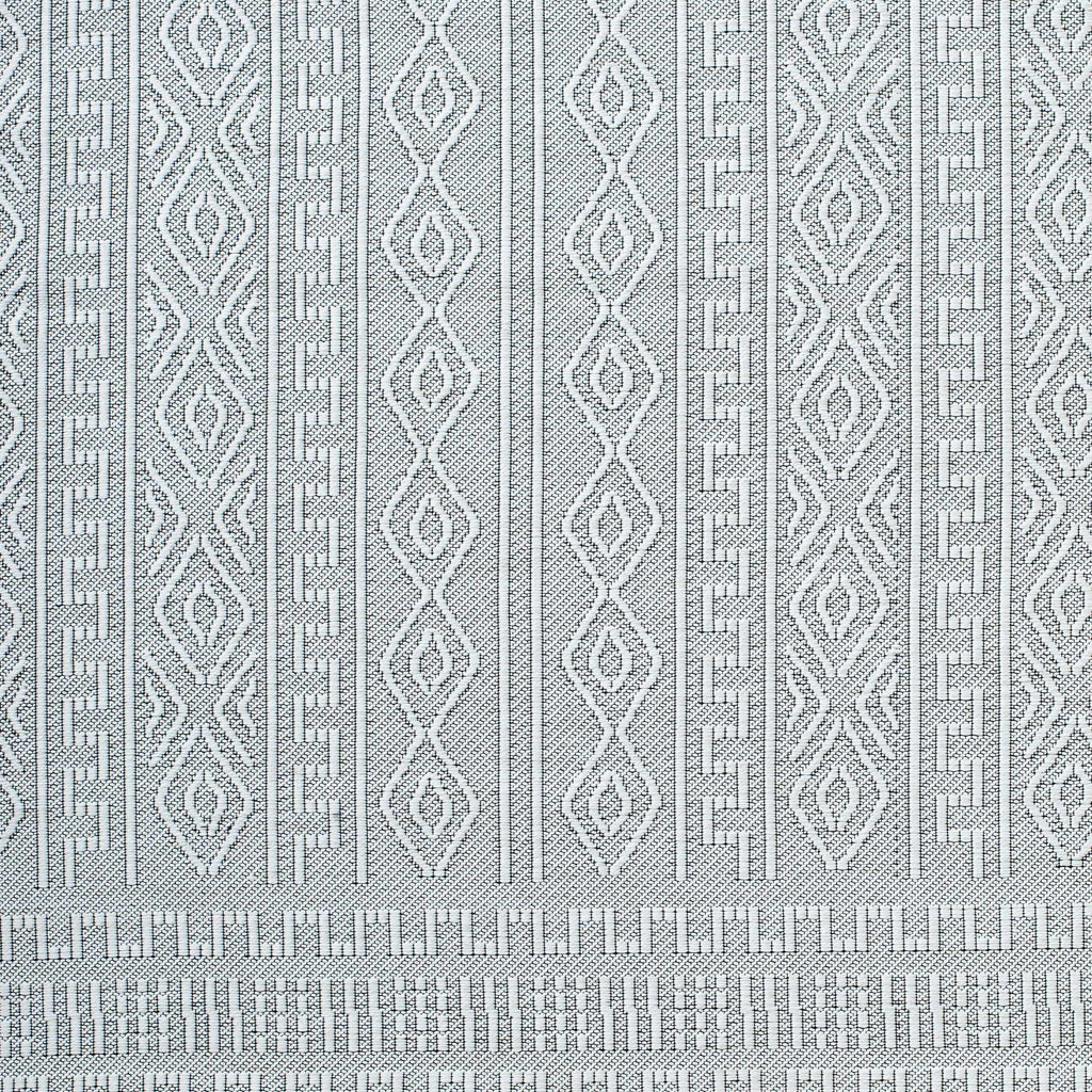 Nuela Light Gray Outdoor Area Rug - Clearance