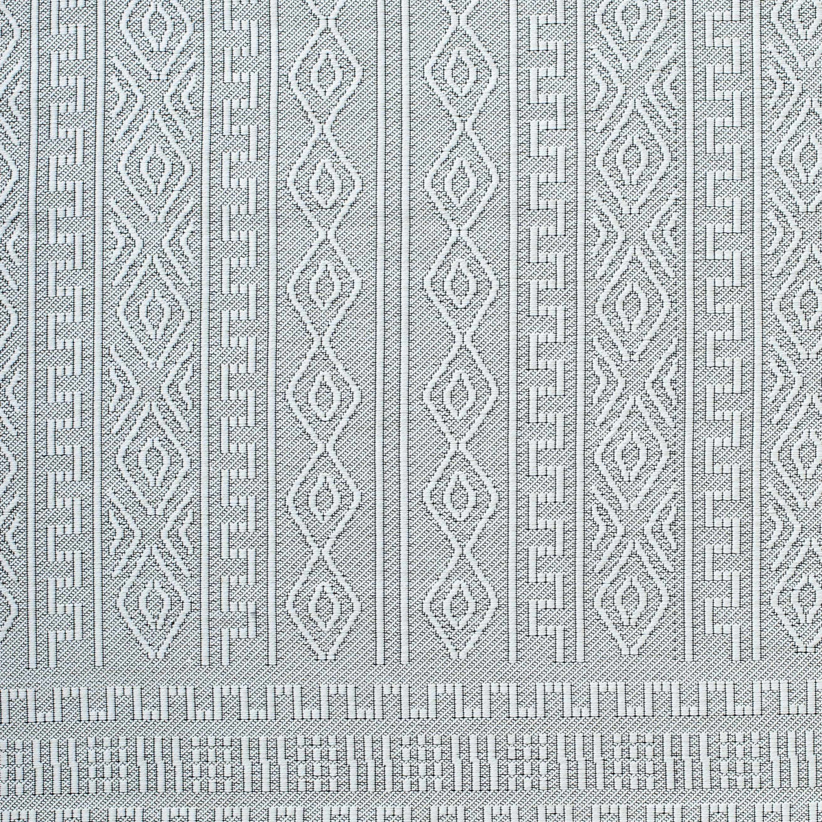 Nuela Light Gray Outdoor Area Rug - Clearance