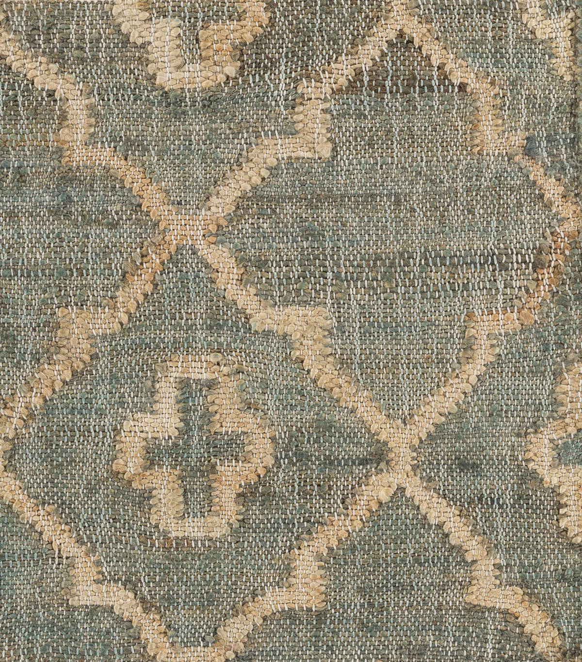 Niceville Handcrafted Fringed Jute Carpet - Clearance