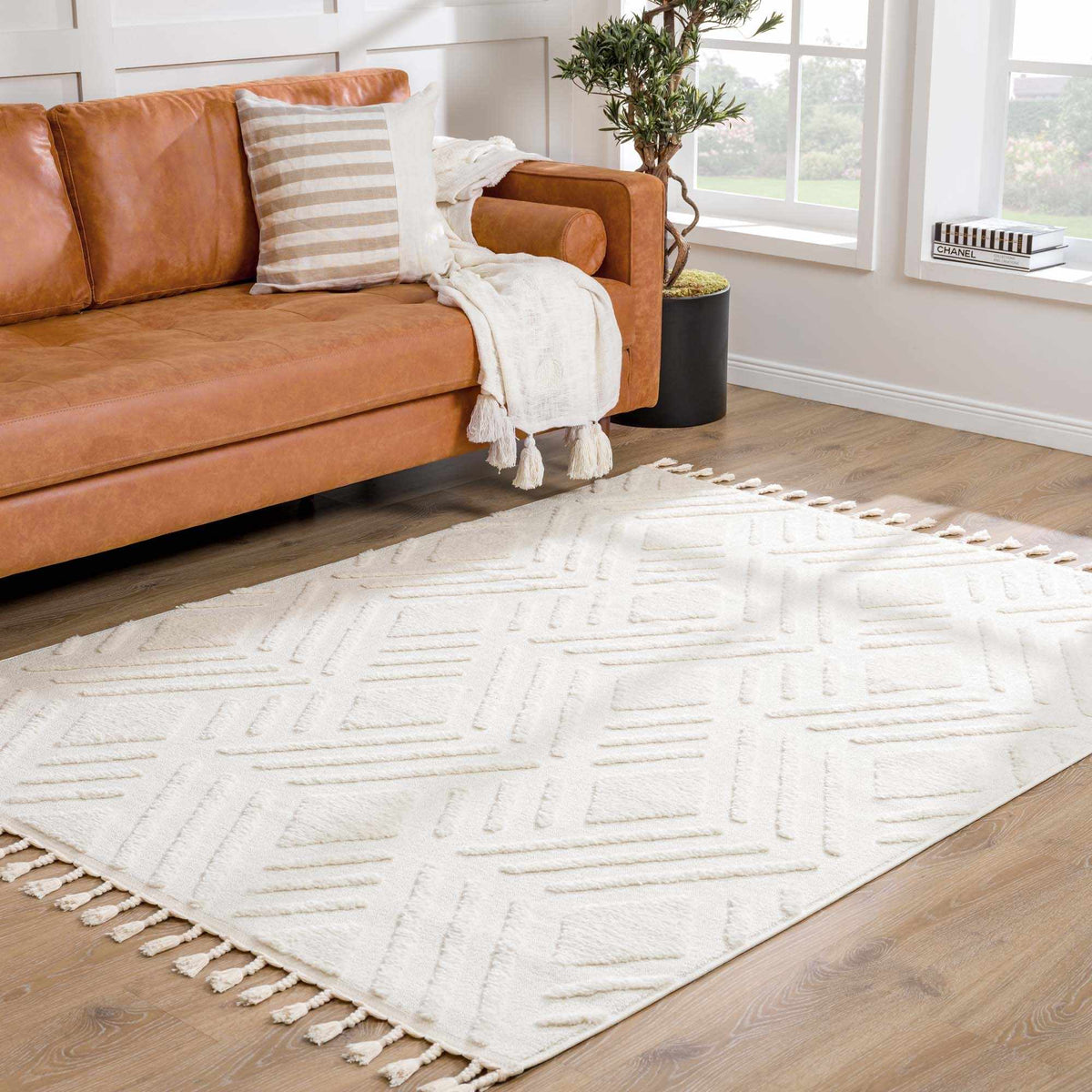 Vineyards 3D Living Room Rug - Clearance