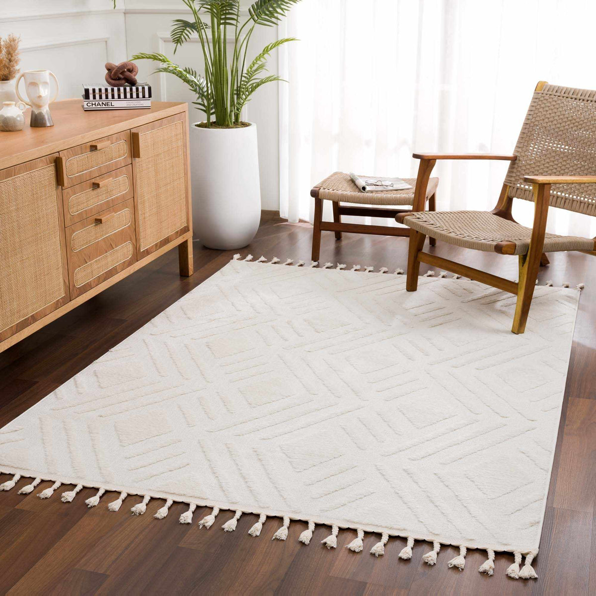 Vineyards 3D Living Room Rug - Clearance