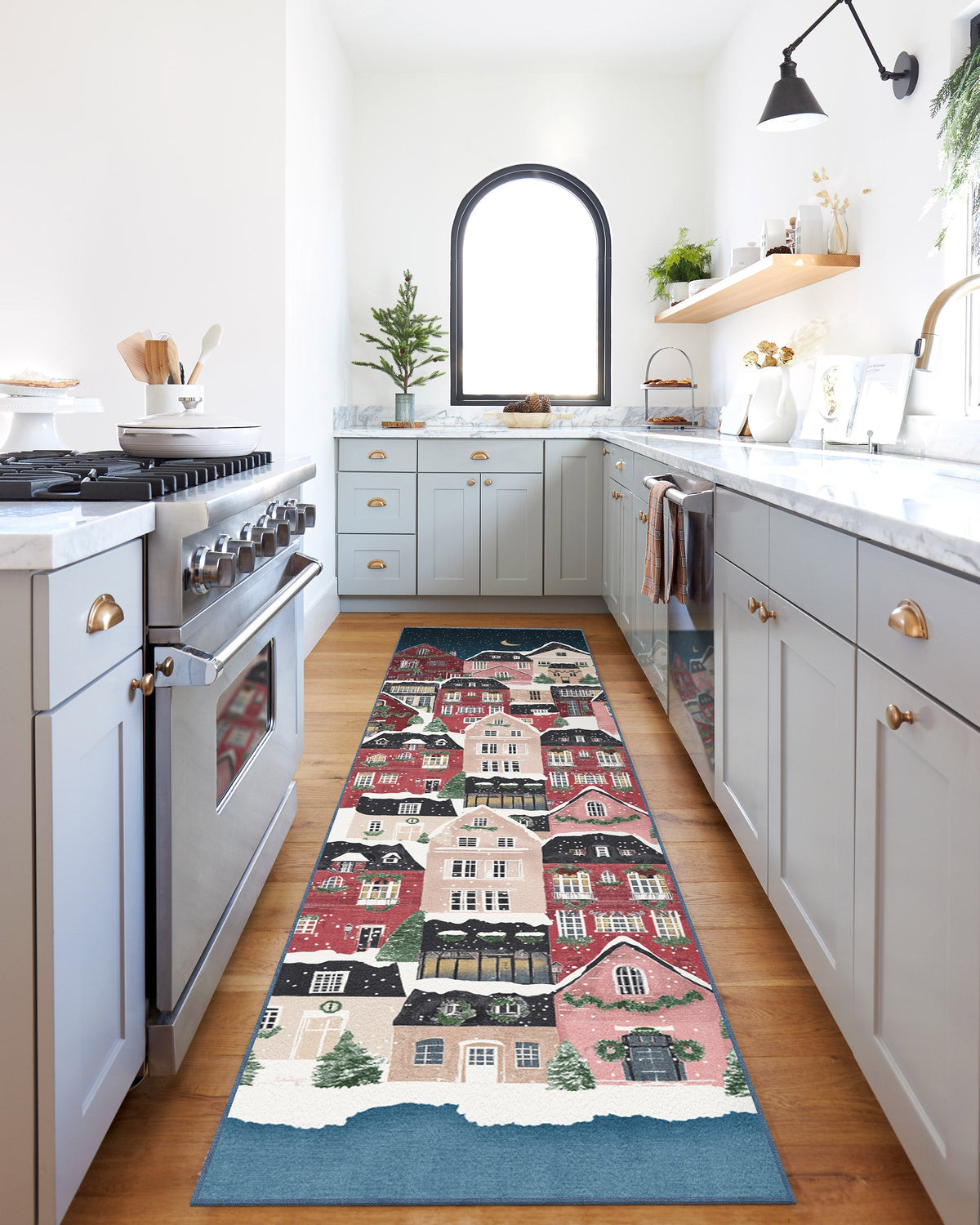 Noelle Village Midnight Rug