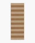 Nolan Bold Stripe Natural & Dark Natural Performance Weave Rug
