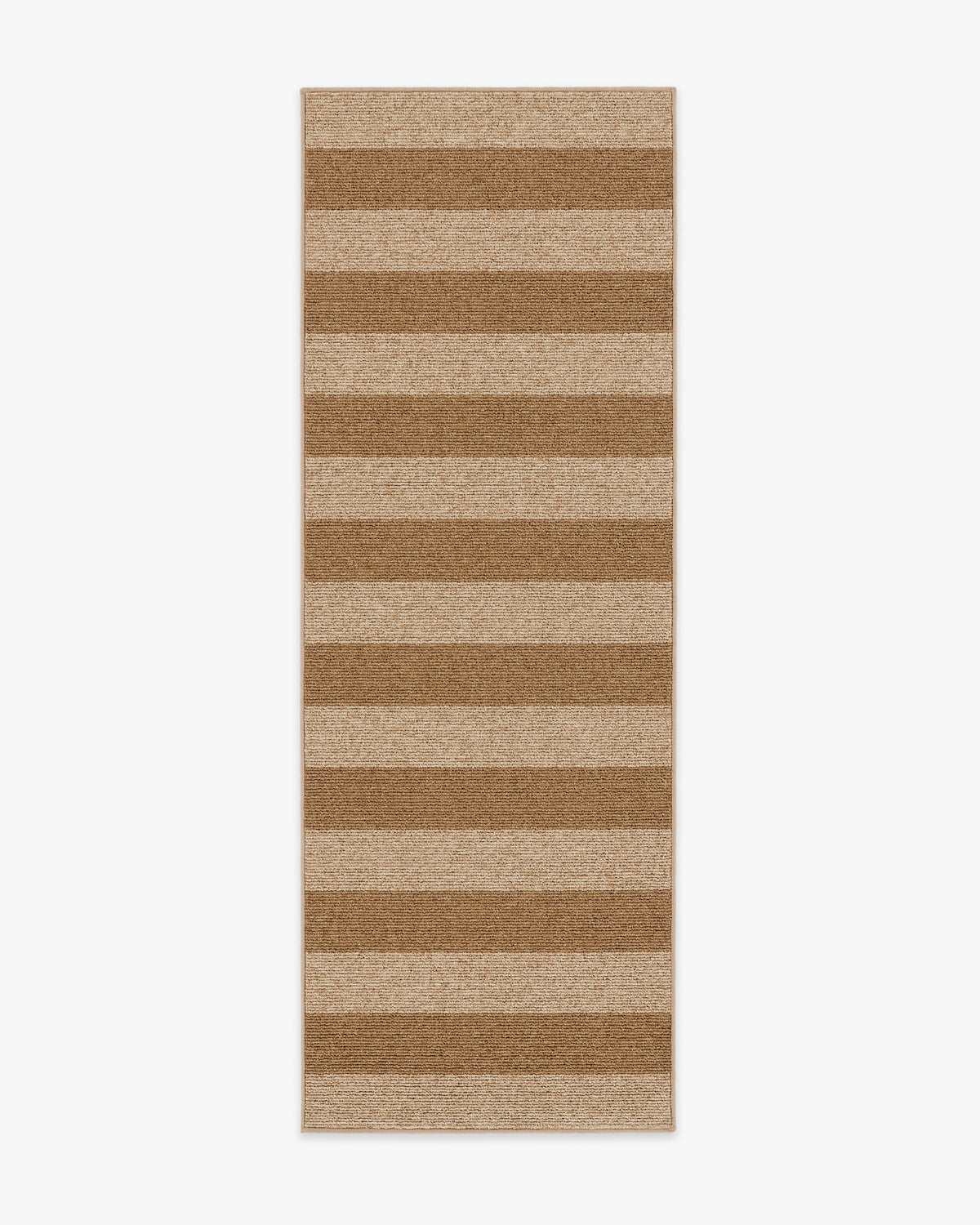 Nolan Bold Stripe Natural & Dark Natural Performance Weave Rug