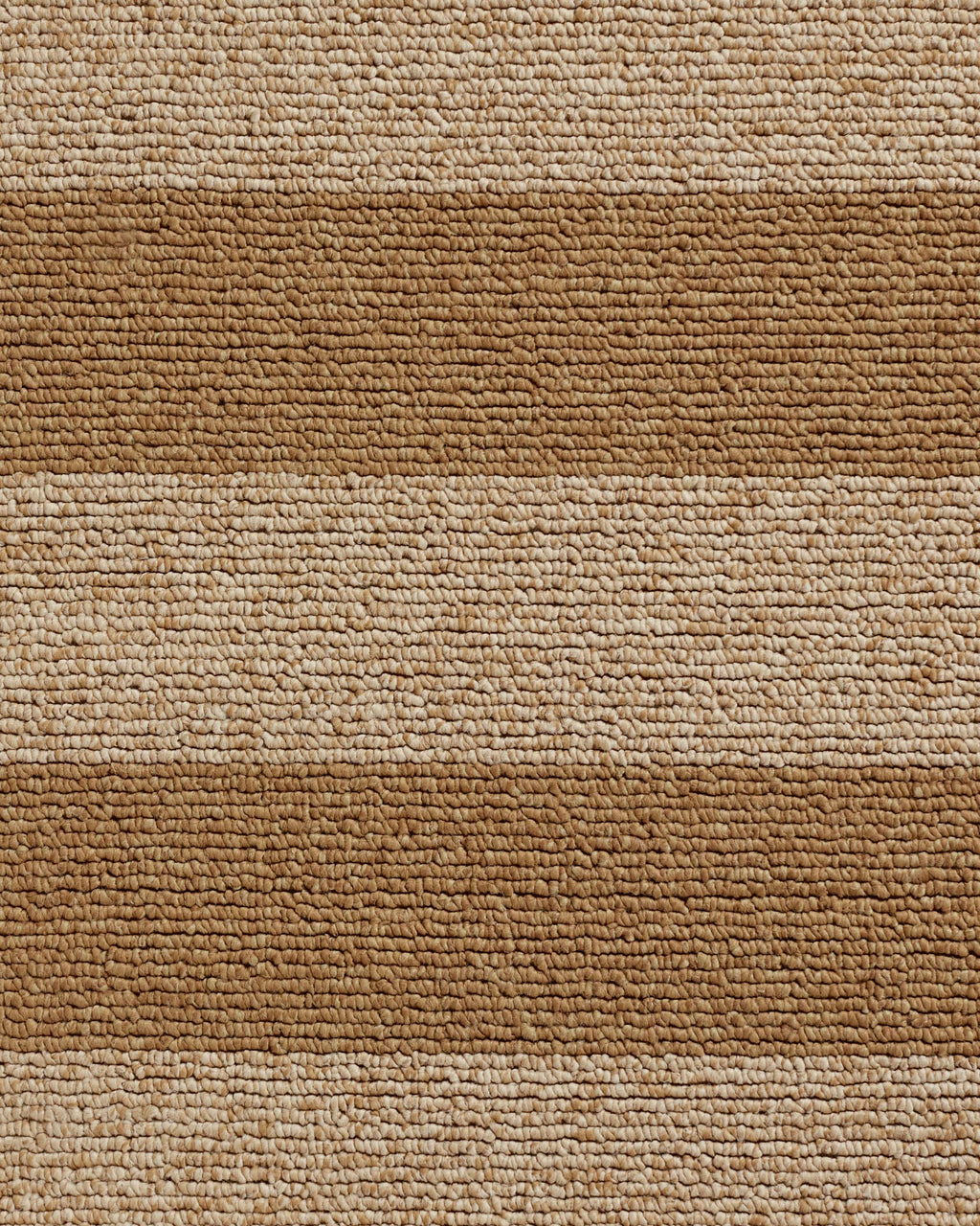 Nolan Bold Stripe Natural & Dark Natural Performance Weave Rug