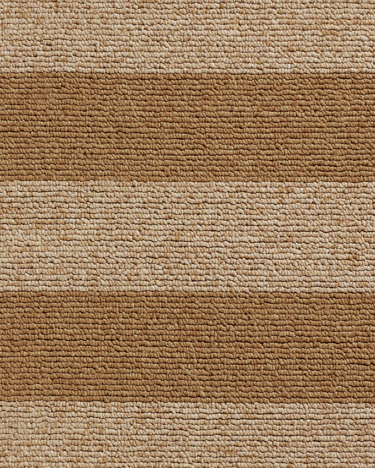 Nolan Bold Stripe Natural & Dark Natural Performance Weave Rug