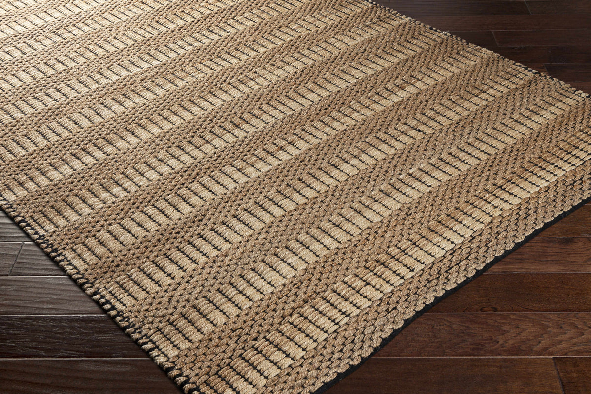 Beige Numurkah Braided Jute Area Rug - Clearance