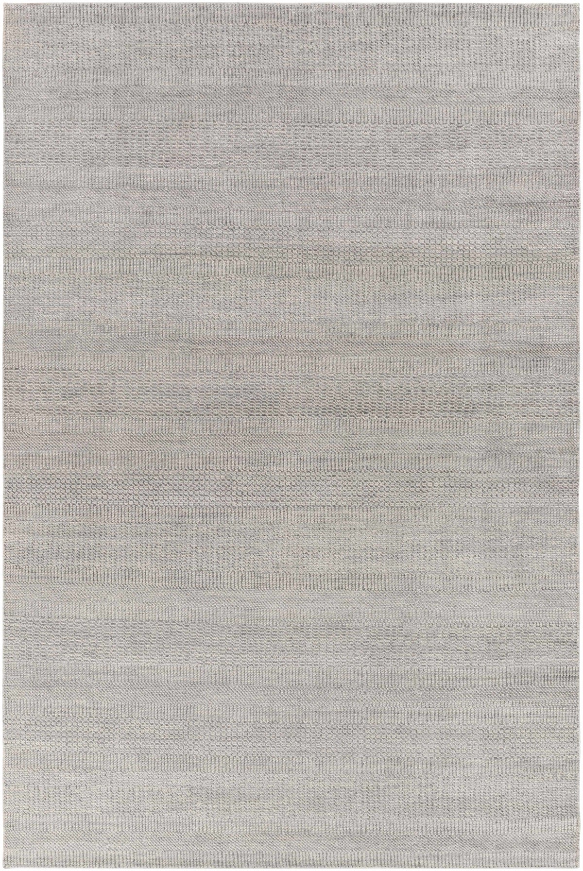 Ocate Gray Wool Area Rug - Clearance