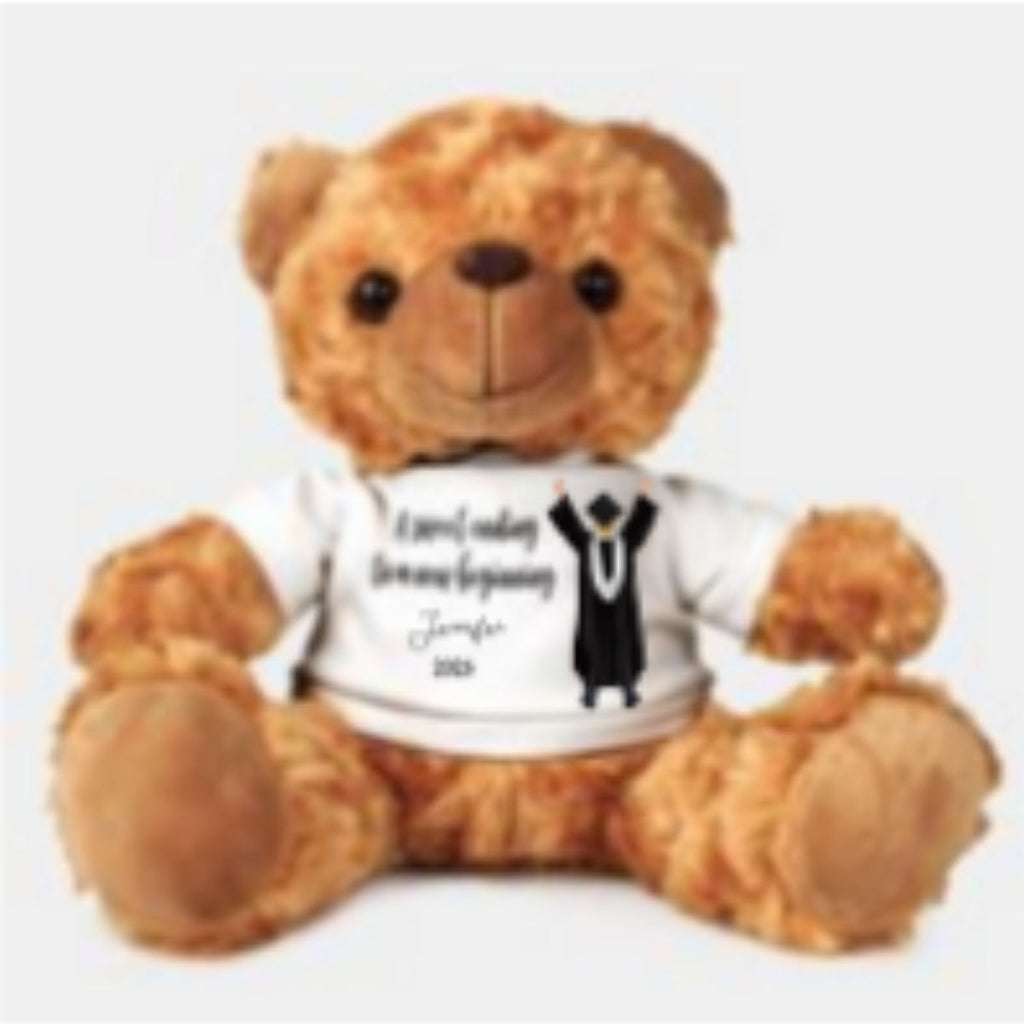 A Sweet Ending To A New Beginning - Personalized Cuddle Bear