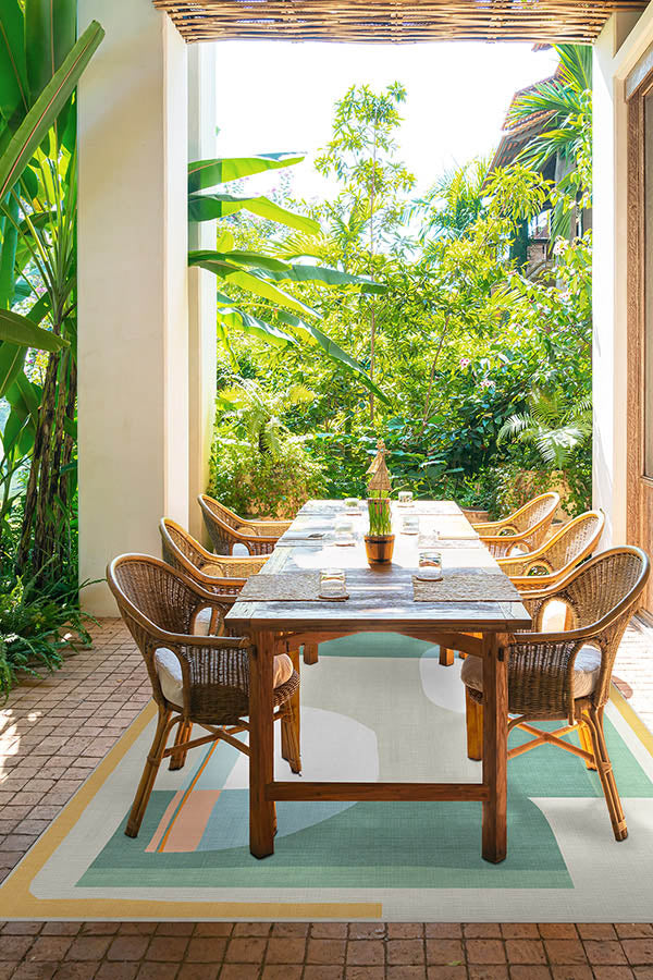 Olena Jade Outdoor Rug