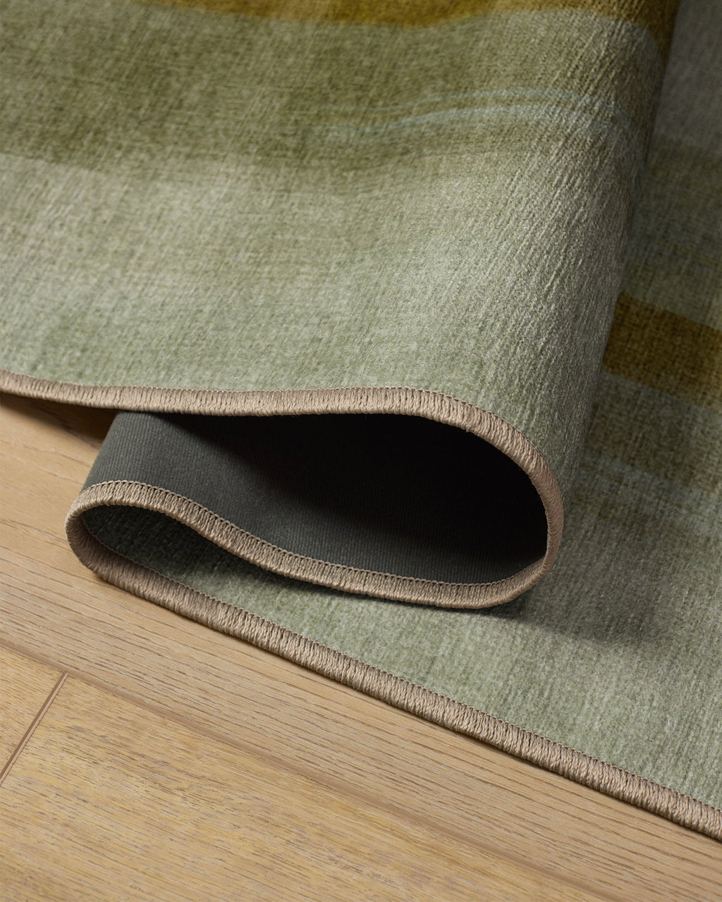 Ombré Mirage Green Flatwoven Rug