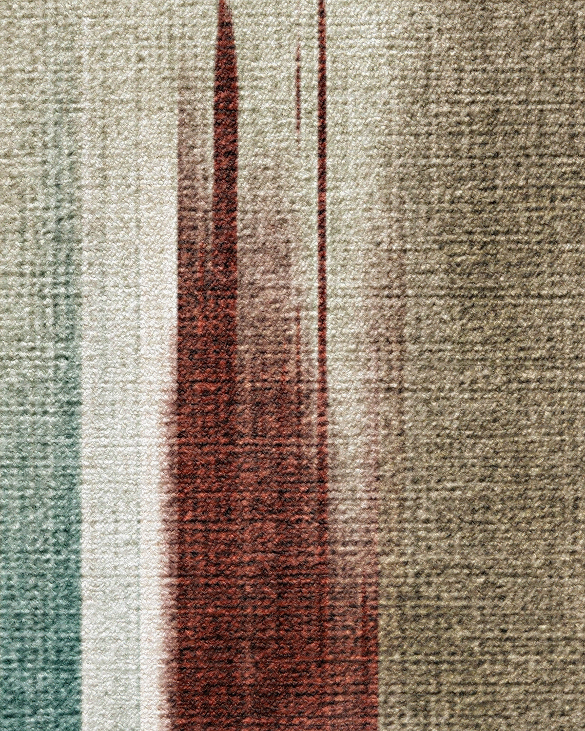 Ombré Mirage Terracotta & Teal Rug