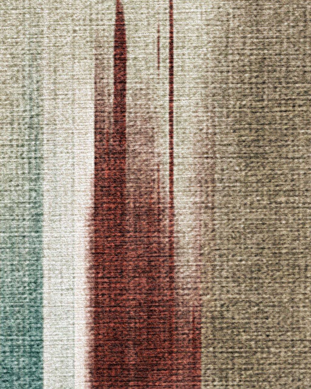 Ombré Mirage Terracotta & Teal Flatwoven Rug