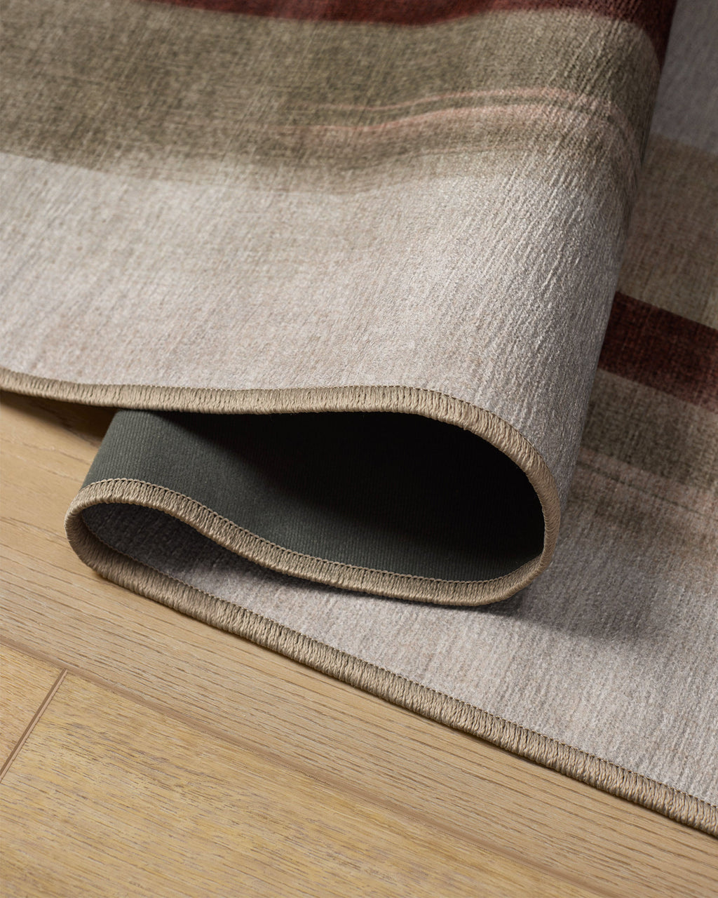 Ombré Mirage Terracotta & Teal Flatwoven Rug