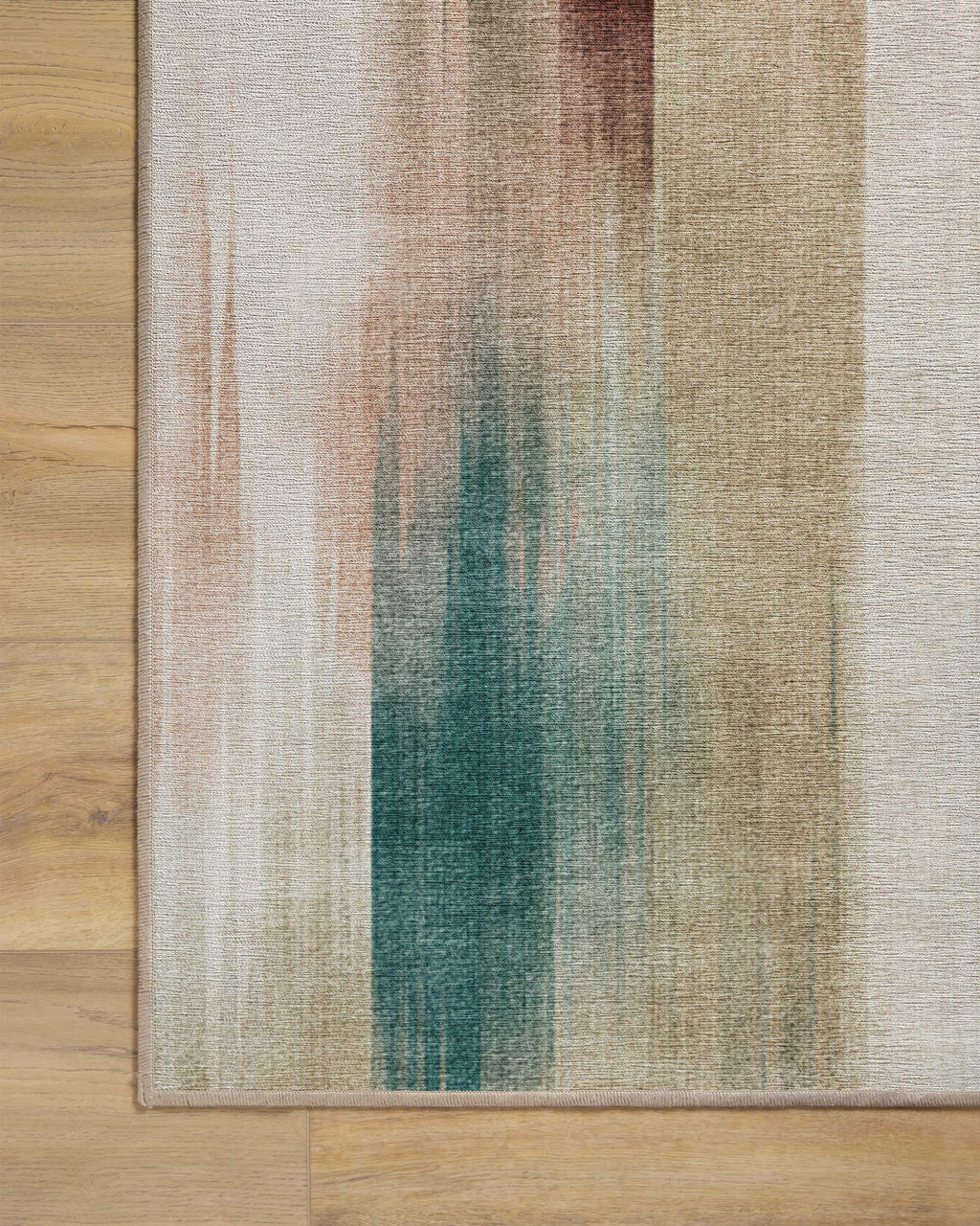 Ombré Mirage Terracotta & Teal Flatwoven Rug