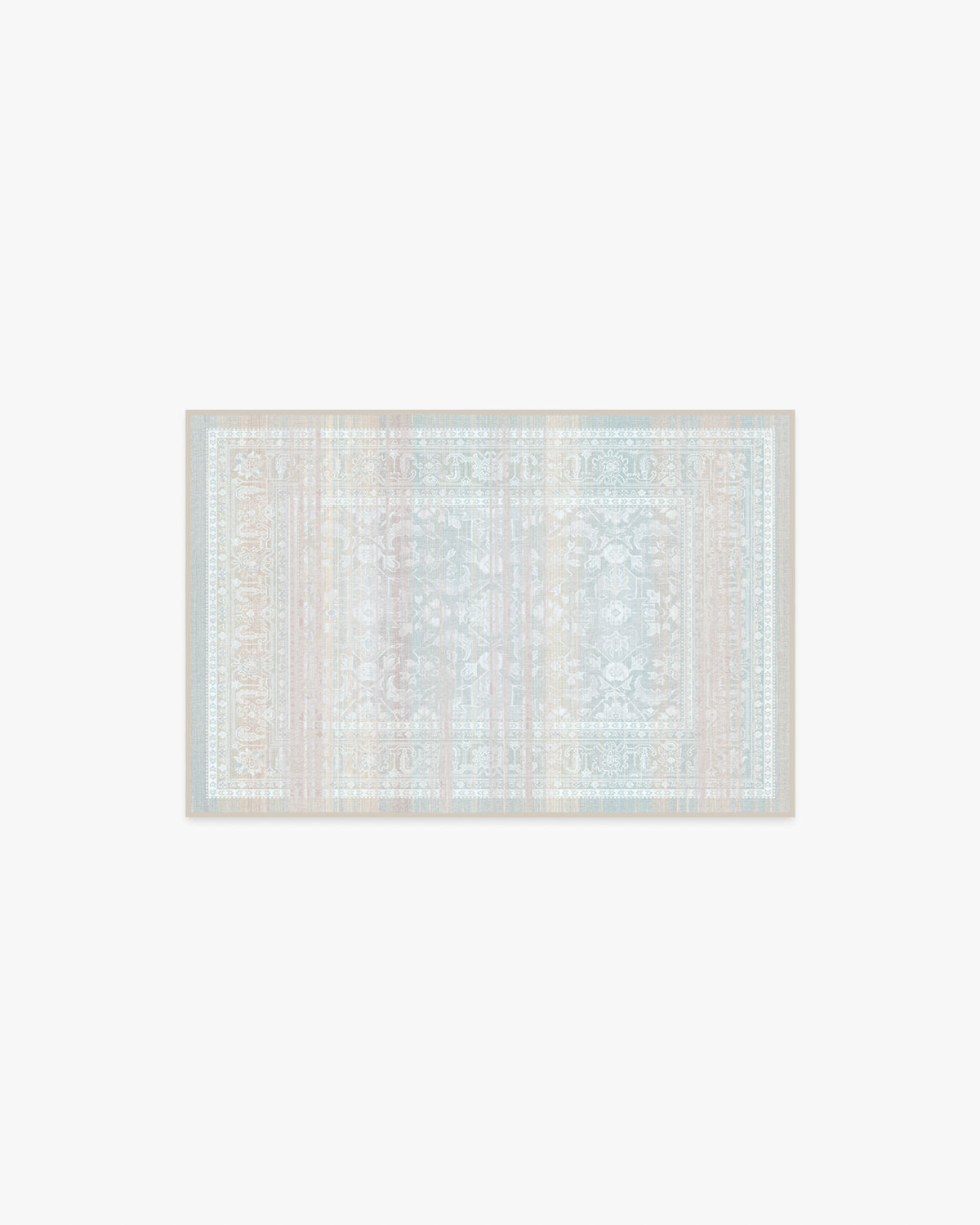 Ophelia Grey & Blue Flatwoven Rug