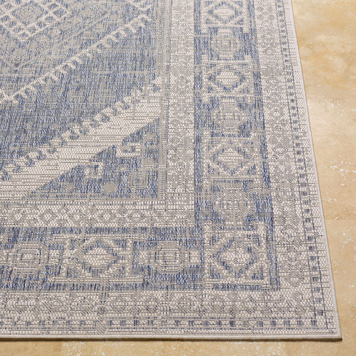 Umraniye Gray Outdoor Area Rug