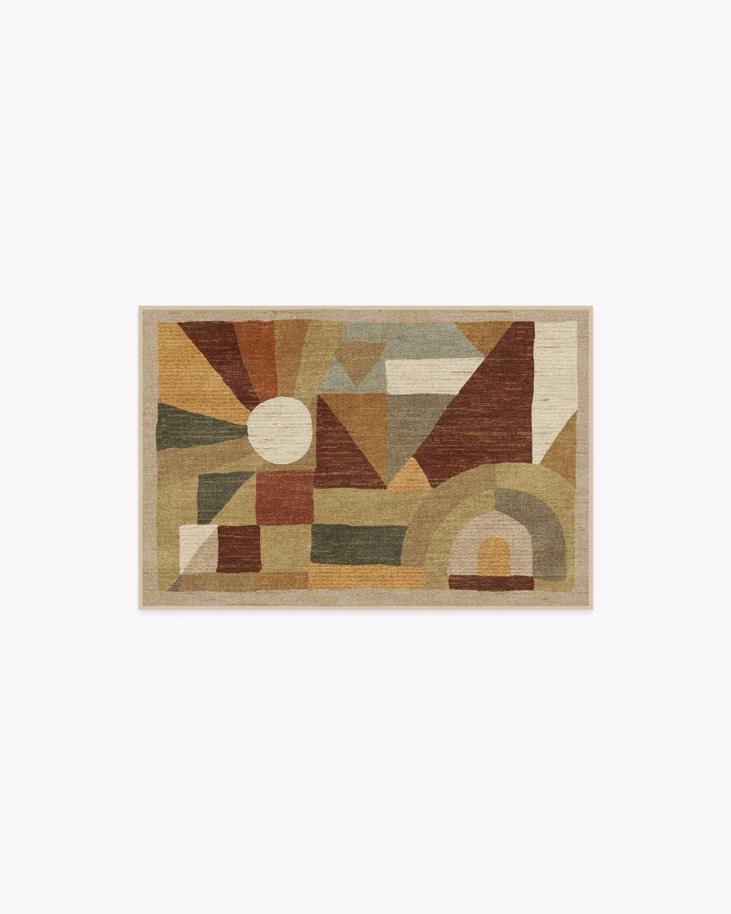 Orilla Natural Flatwoven Rug by Jungalow