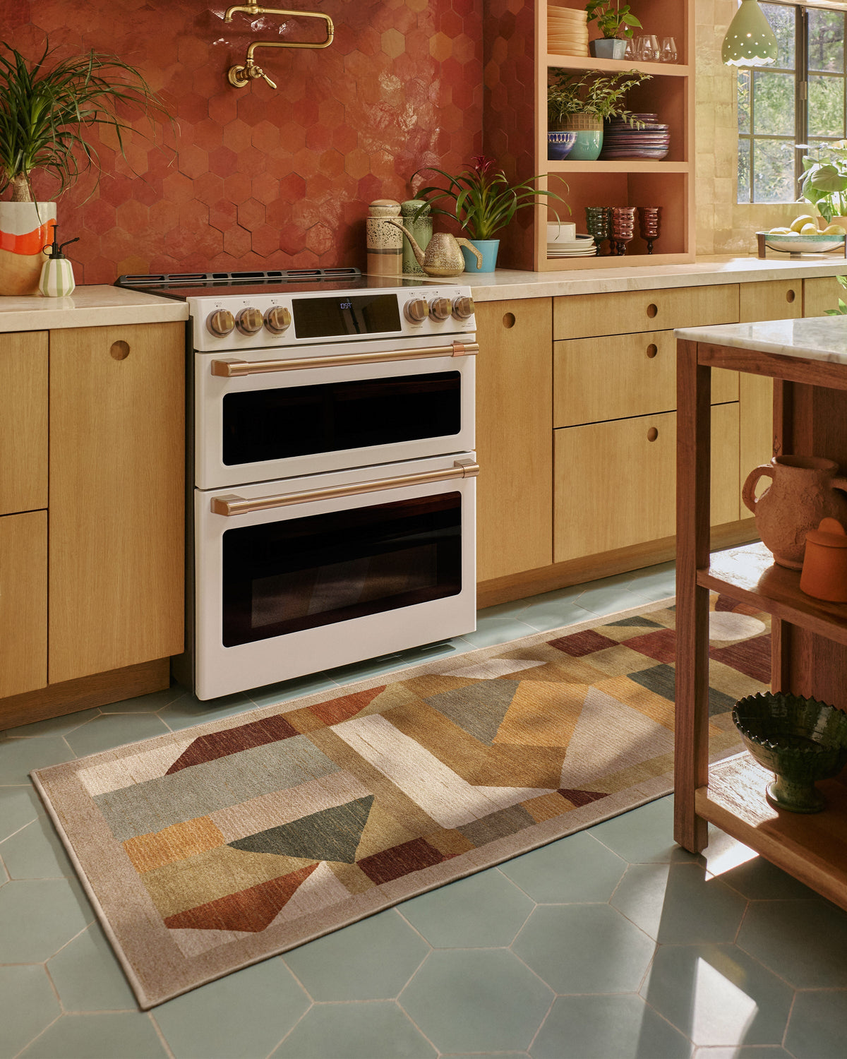 Orilla Natural Flatwoven Rug by Jungalow