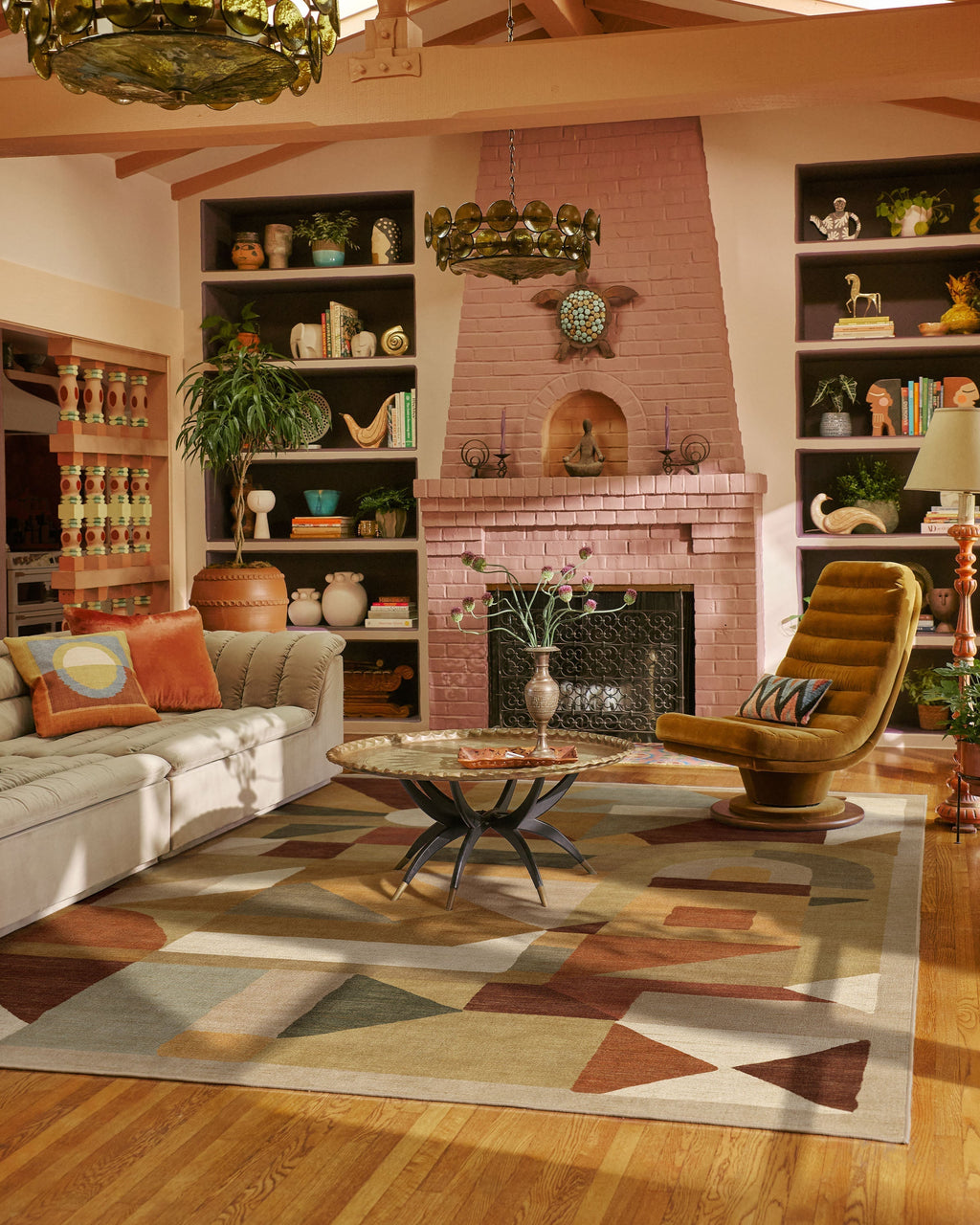 Orilla Natural Flatwoven Rug by Jungalow
