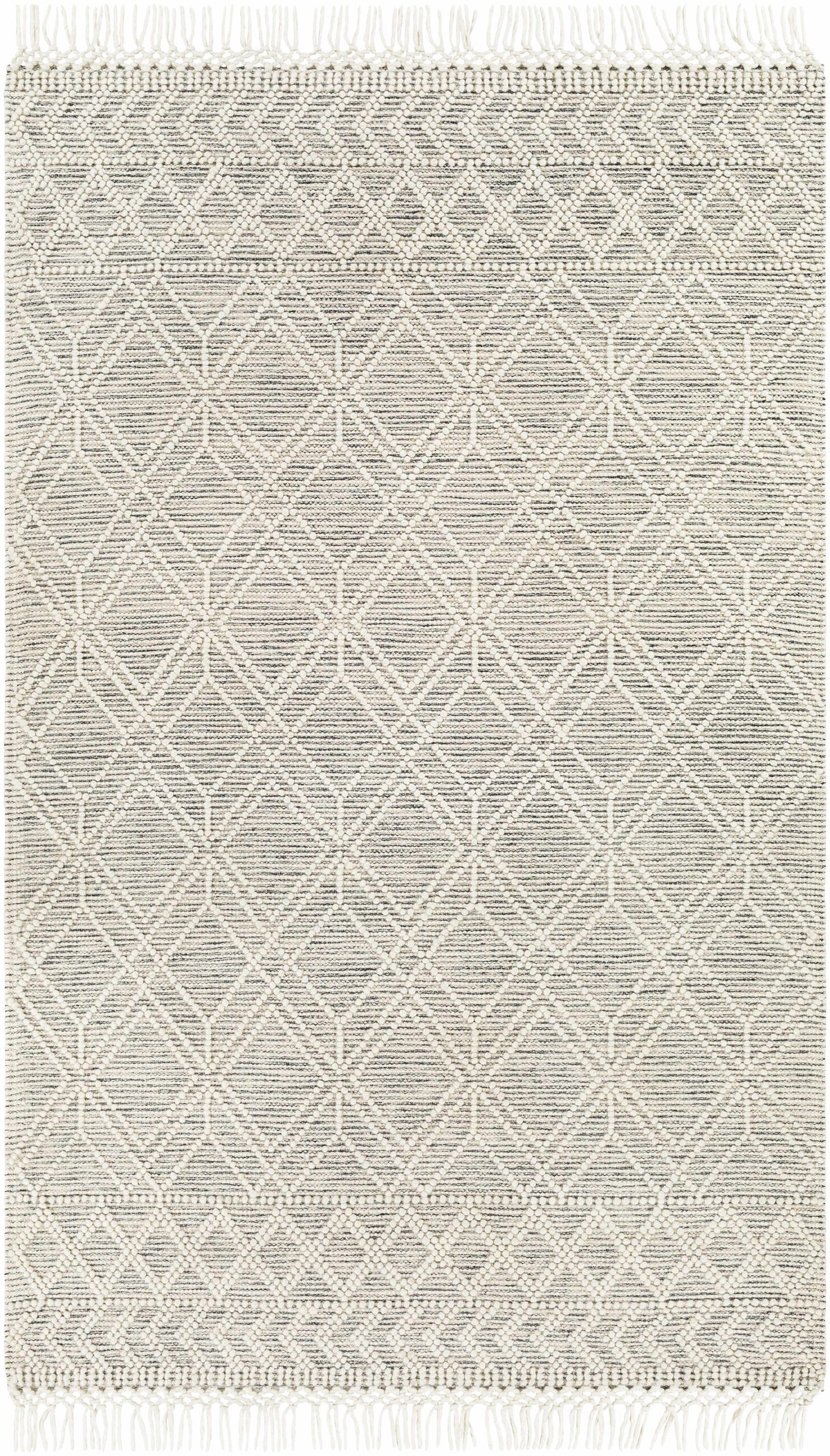 Ossun Wool Rug with Tassels